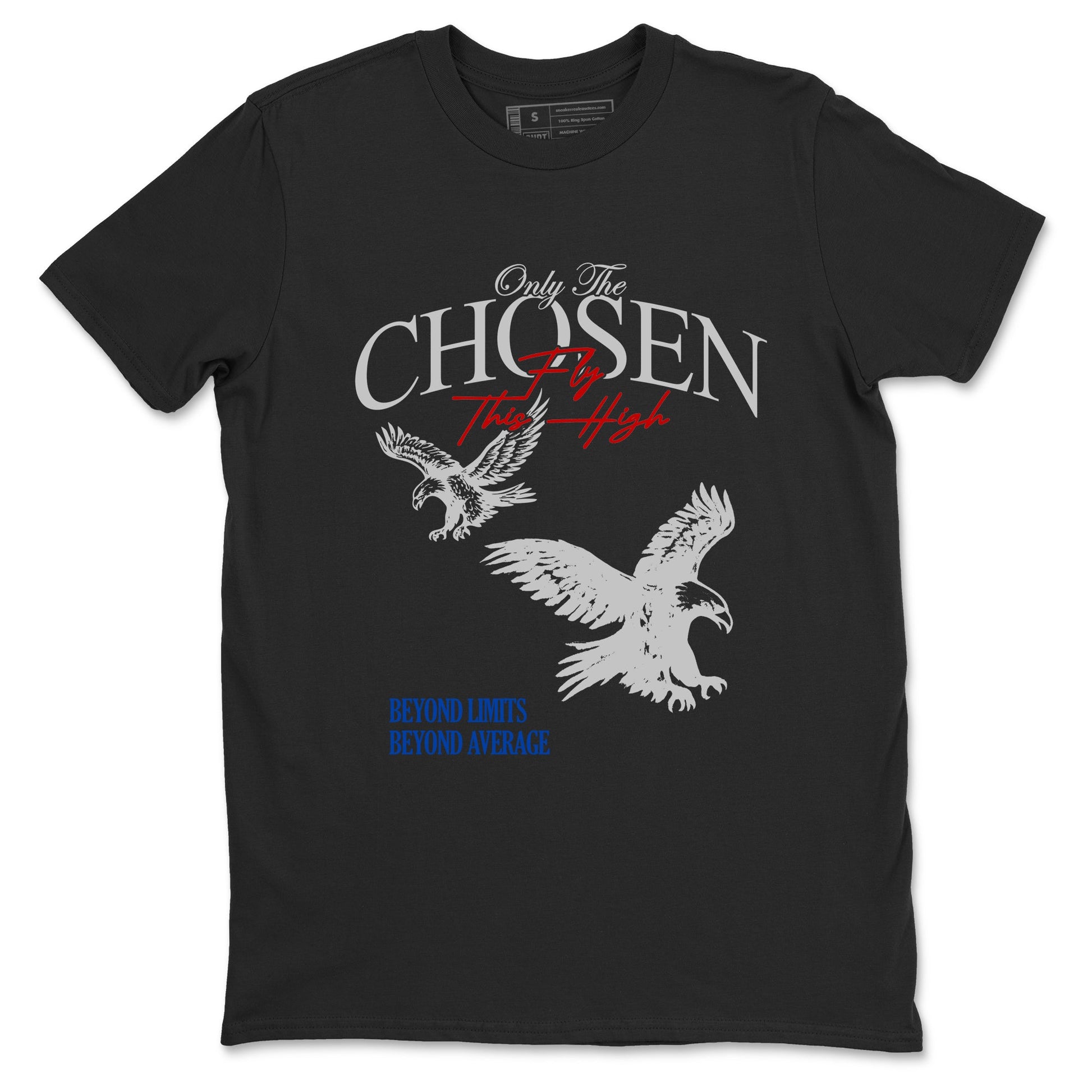 Sneaker match tees – Sneaker Tees To Match Jordan 4 Retro Rare Air Shoes – Only The Chosen Fly This High Tee Black 2