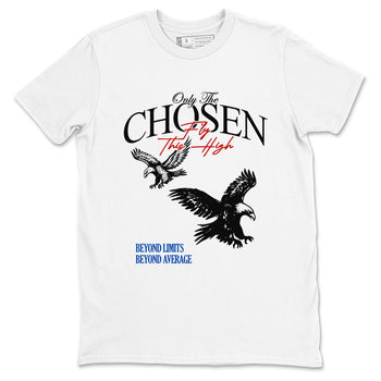 Sneaker match tees – Sneaker Tees To Match Jordan 4 Retro Rare Air Shoes – Only The Chosen Fly This High Tee White 2