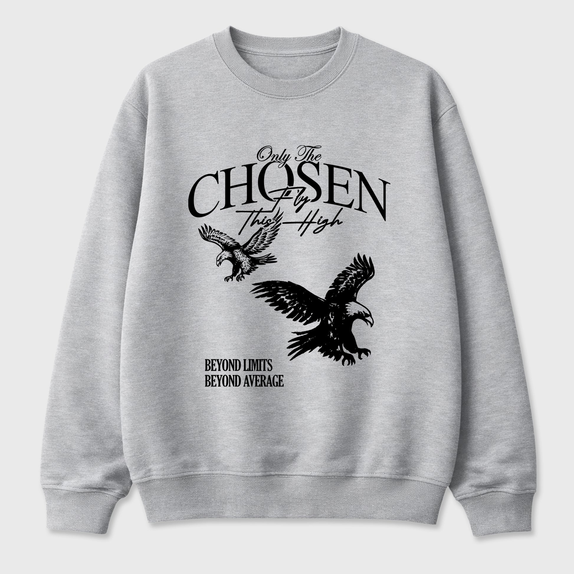 Sneaker match tees – Sneaker Tees To Match Air Jordan 6 Cap and Gown Shoes – Only The Chosen Fly This High Tee Heather Grey 2