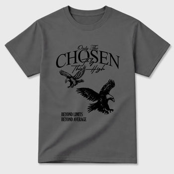 Sneaker match tees – Sneaker Tees To Match Air Jordan 6 Cap and Gown Shoes – Only The Chosen Fly This High Tee Cool Grey 2