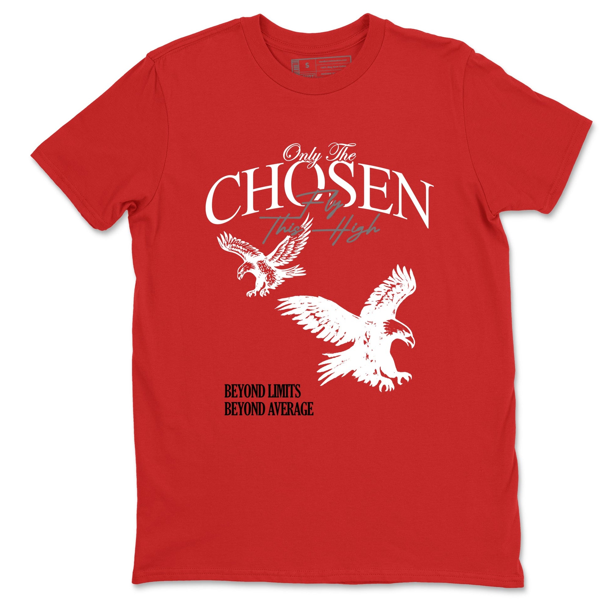 Sneaker match tees – Sneaker Tees To Match Air Jordan 8 Bunny Shoes Air Jordan 8 White and True Red – Only The Chosen Fly This High Tee Red 2