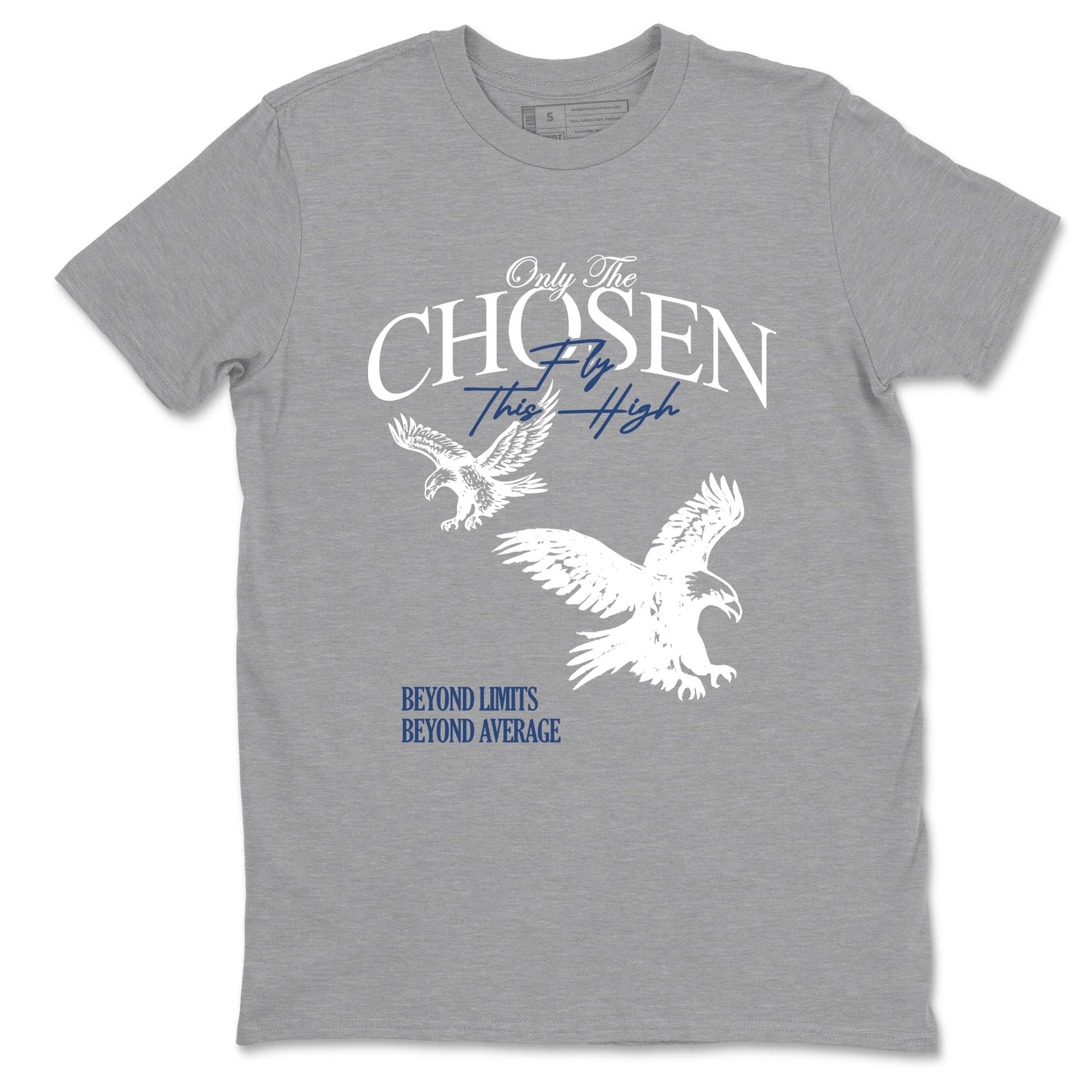 Sneaker match tees – Sneaker Tees To Match Air Jordan 9 Flint Grey Shoes – Only The Chosen Fly This High Tee Heather Grey 2