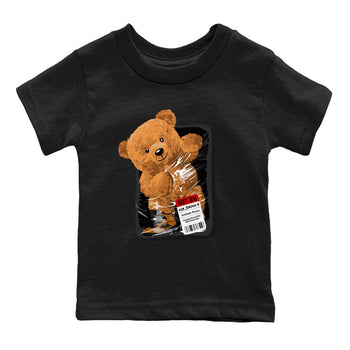 5s Archaeo Brown shirts to match jordans Packaged Bear sneaker match tees Air Jordan 5 Archaeo Brown match shoes to clothes SNRT Sneaker Tees Youth Baby Black 2 tee