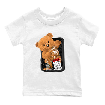5s Archaeo Brown shirts to match jordans Packaged Bear sneaker match tees Air Jordan 5 Archaeo Brown match shoes to clothes SNRT Sneaker Tees Youth Baby White 2 tee