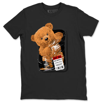 5s Archaeo Brown shirts to match jordans Packaged Bear sneaker match tees Air Jordan 5 Archaeo Brown match shoes to clothes SNRT Sneaker Tees unisex cotton Black 2 shirts