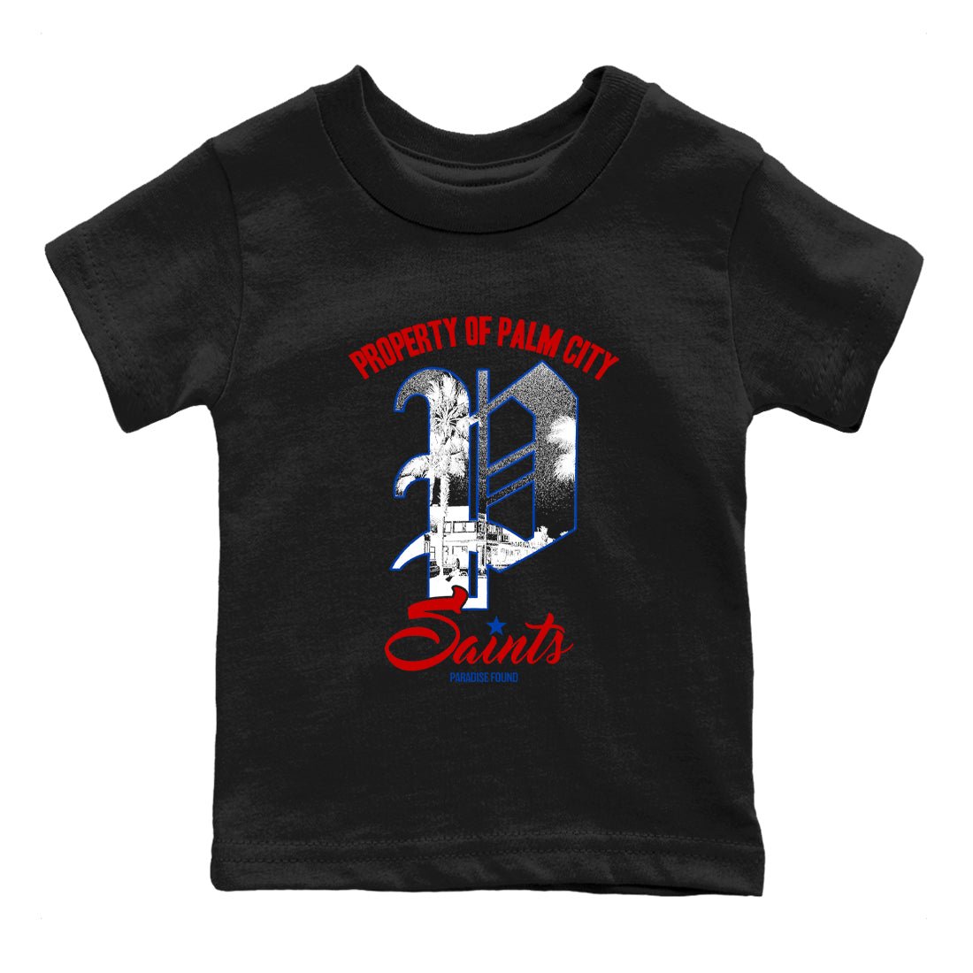 Sneaker match tees – Sneaker Tees To Match Jordan 4 Retro Rare Air Shoes – Paradise Found Kids T-Shirt Black 2
