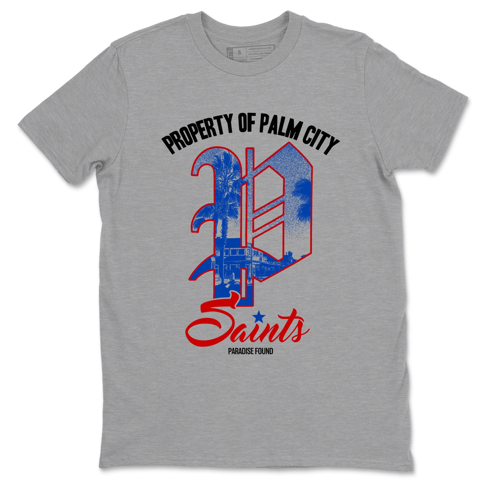 Sneaker match tees – Sneaker Tees To Match Jordan 4 Retro Rare Air Shoes – Paradise Found Tee Heather Grey 2