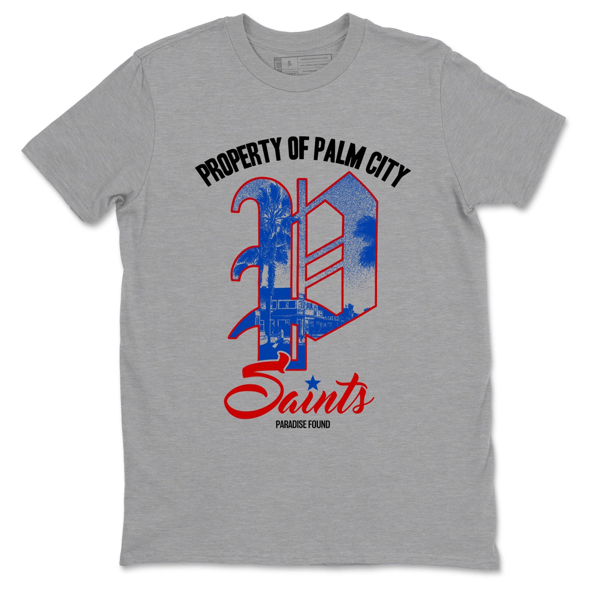 Sneaker match tees – Sneaker Tees To Match Jordan 4 Retro Rare Air Shoes – Paradise Found Tee Heather Grey 2