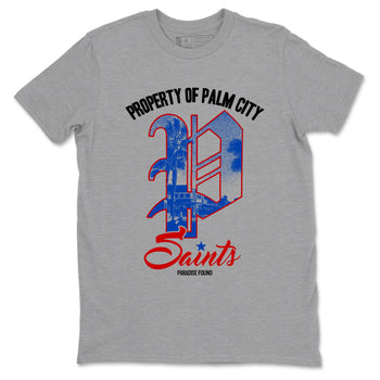 Sneaker match tees – Sneaker Tees To Match Jordan 4 Retro Rare Air Shoes – Paradise Found Tee Heather Grey 2