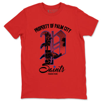 Sneaker match tees – Sneaker Tees To Match Jordan 4 Retro Rare Air Shoes – Paradise Found Tee Red 2