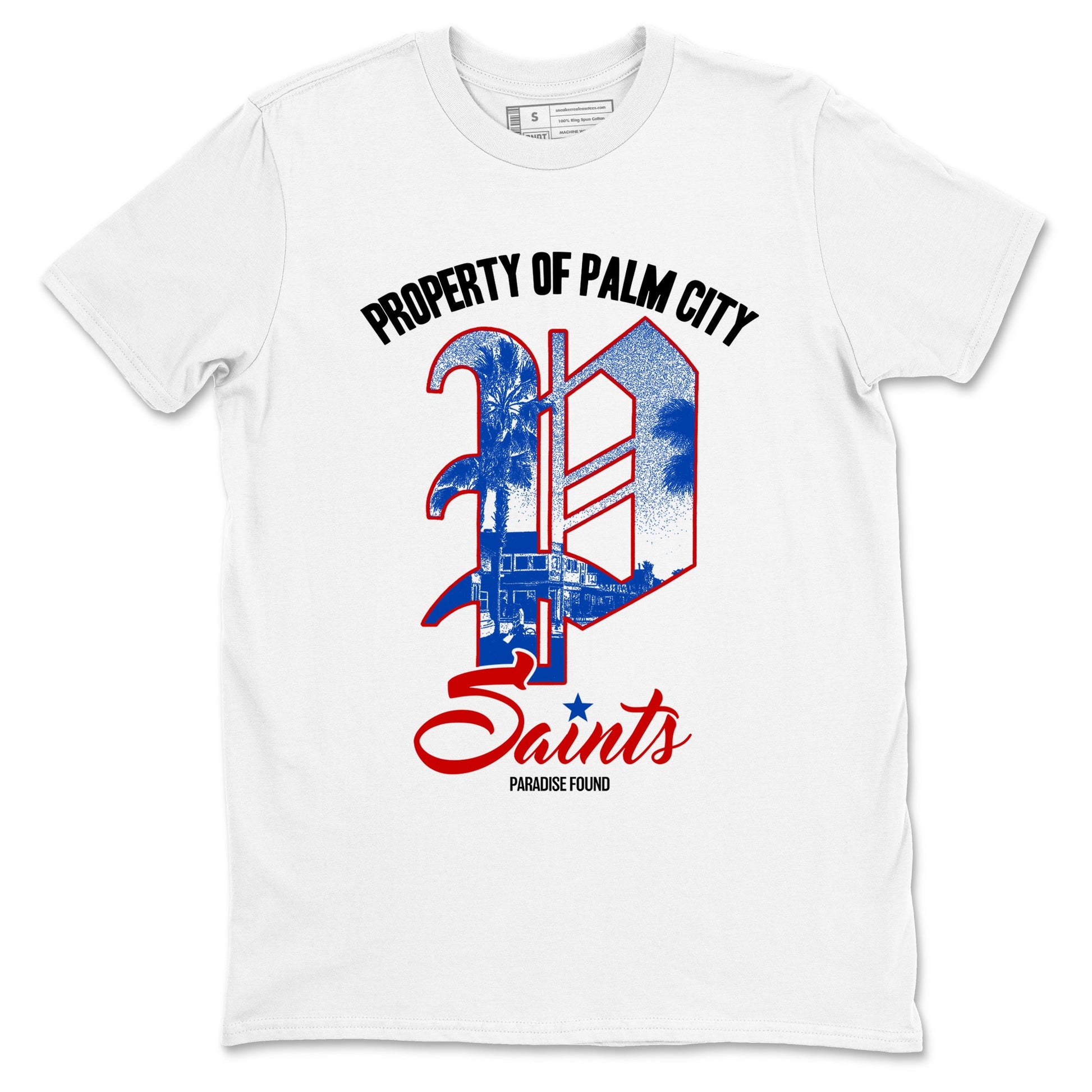 Sneaker match tees – Sneaker Tees To Match Jordan 4 Retro Rare Air Shoes – Paradise Found Tee White 2