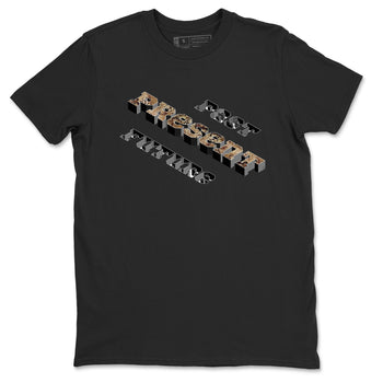 AF1 Ivory Snake shirt to match jordans Past Present Future sneaker tees Air Force 1 Ivory Snake SNRT Sneaker Release Tees unisex cotton Black 2 crew neck shirt
