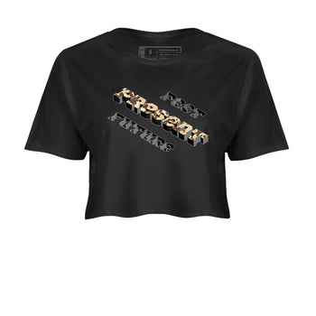 3s Desert Camo shirts to match jordans Past Present Future sneaker match tees Air Jordan 3 Desert Camo SNRT Sneaker Tees streetwear brand Black 2 crop tee