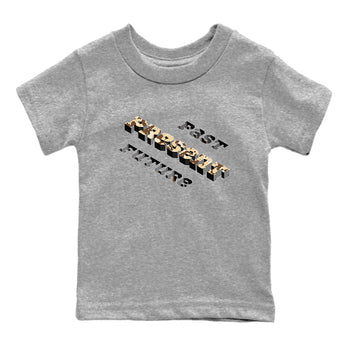 3s Desert Camo shirts to match jordans Past Present Future sneaker match tees Air Jordan 3 Desert Camo SNRT Sneaker Tees streetwear brand Baby and Youth Heather Grey 2 cotton tee