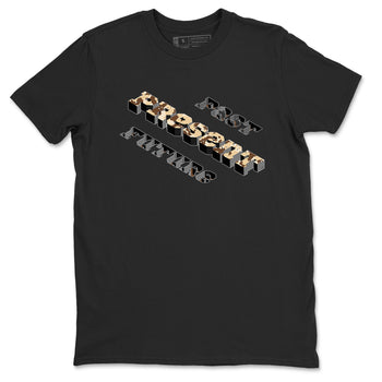 3s Desert Camo shirts to match jordans Past Present Future sneaker match tees Air Jordan 3 Desert Camo SNRT Sneaker Tees streetwear brand Black 2 unisex cotton tee