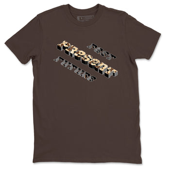 3s Desert Camo shirts to match jordans Past Present Future sneaker match tees Air Jordan 3 Desert Camo SNRT Sneaker Tees streetwear brand Dark Chocolate 2 unisex cotton tee