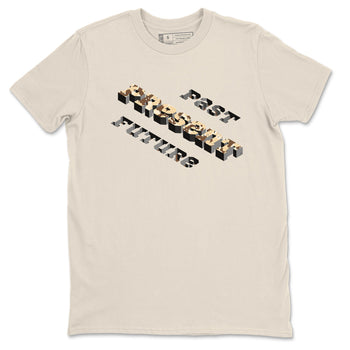 3s Desert Camo shirts to match jordans Past Present Future sneaker match tees Air Jordan 3 Desert Camo SNRT Sneaker Tees streetwear brand Natural 2 unisex cotton tee