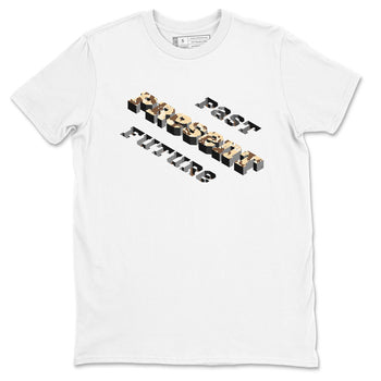 3s Desert Camo shirts to match jordans Past Present Future sneaker match tees Air Jordan 3 Desert Camo SNRT Sneaker Tees streetwear brand White 2 unisex cotton tee