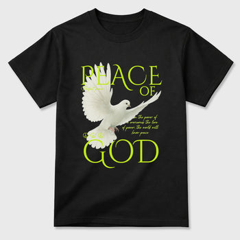 Sneaker match tees – Sneaker Tees To Match Air Foamposite Pro Black Shoes – Peace of God Tee Black 2