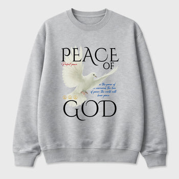 Sneaker match tees – Sneaker Tees To Match Air Jordan 1 Union x Fragment Shoes – Peace of God Tee Heather Grey 2