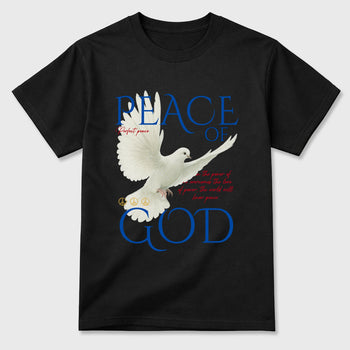 Sneaker match tees – Sneaker Tees To Match Air Jordan 1 Union x Fragment Shoes – Peace of God Tee Black 2