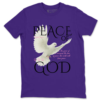 Sneaker match tees – Sneaker Tees To Match Air Jordan 11 Canyon Purple Shoes – Peace of God Tee Purple 2