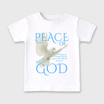 Sneaker match tees – Sneaker Tees To Match Air Jordan 11 University Blue Shoes – Peace of God Kids T-Shirt White 2