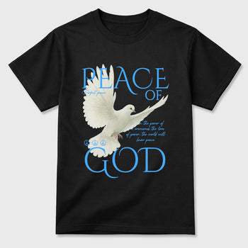 Sneaker match tees – Sneaker Tees To Match Air Jordan 11 University Blue Shoes – Peace of God Tee Black 2