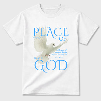 Sneaker match tees – Sneaker Tees To Match Air Jordan 11 University Blue Shoes – Peace of God Tee White 2