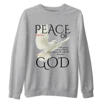 Sneaker match tees – Sneaker Tees To Match Air Jordan 12 Taxi Shoes – Peace of God Tee Heather Grey 2