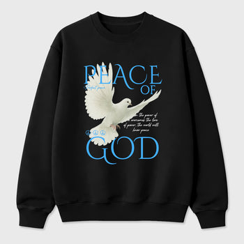 Sneaker match tees – Sneaker Tees To Match Air Jordan 14 University Blue Shoes – Peace of God Tee Black 2