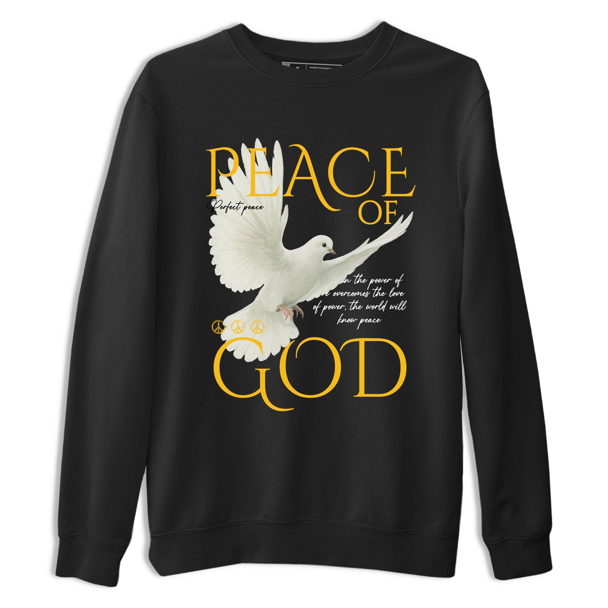 Sneaker match tees – Sneaker Tees To Match Air Jordan 5 Tokyo Shoes – Peace of God Tee Black 2