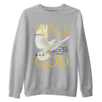 Sneaker match tees – Sneaker Tees To Match Air Jordan 5 Tokyo Shoes – Peace of God Tee Heather Grey 2