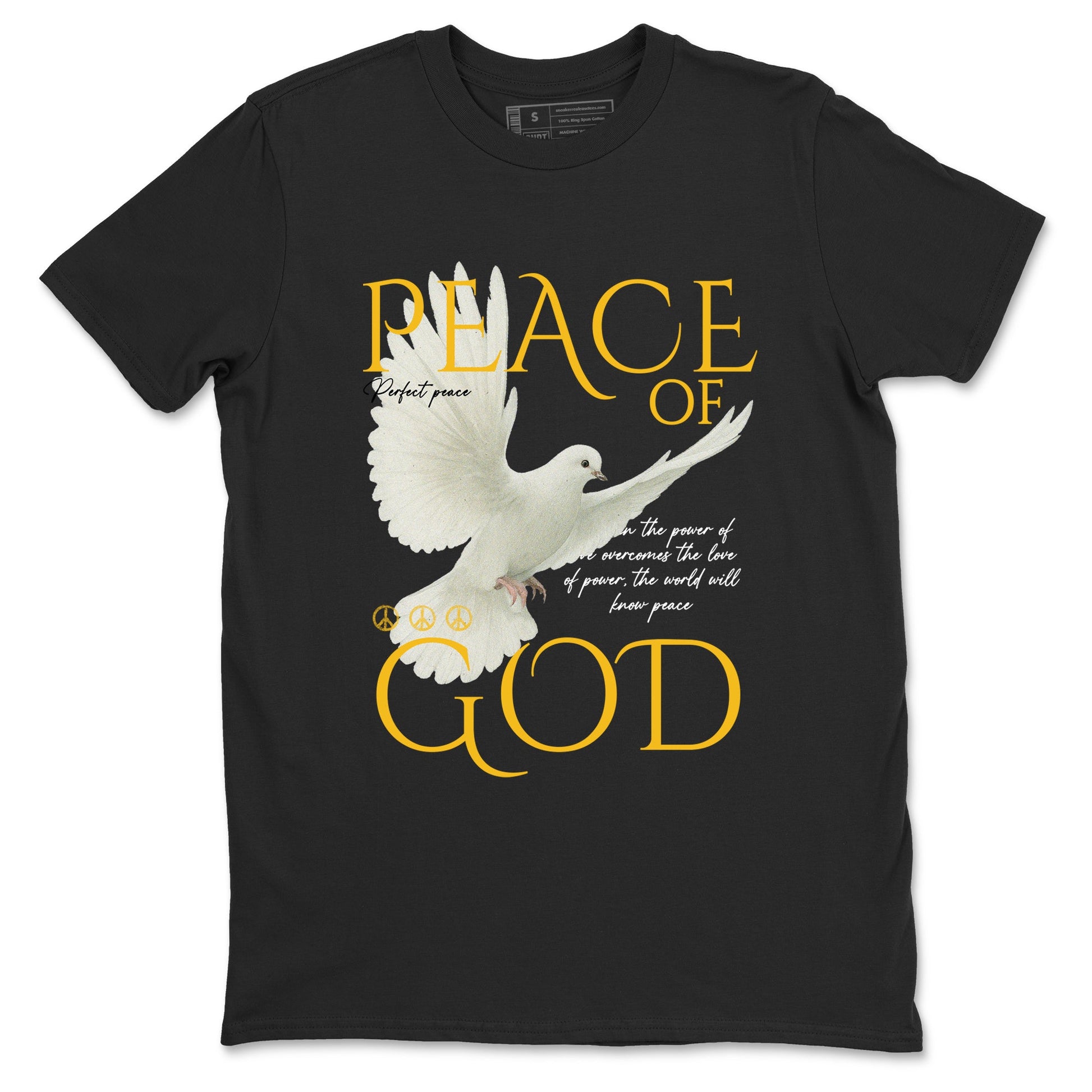 Sneaker match tees – Sneaker Tees To Match Air Jordan 5 Tokyo Shoes – Peace of God Tee Black 2