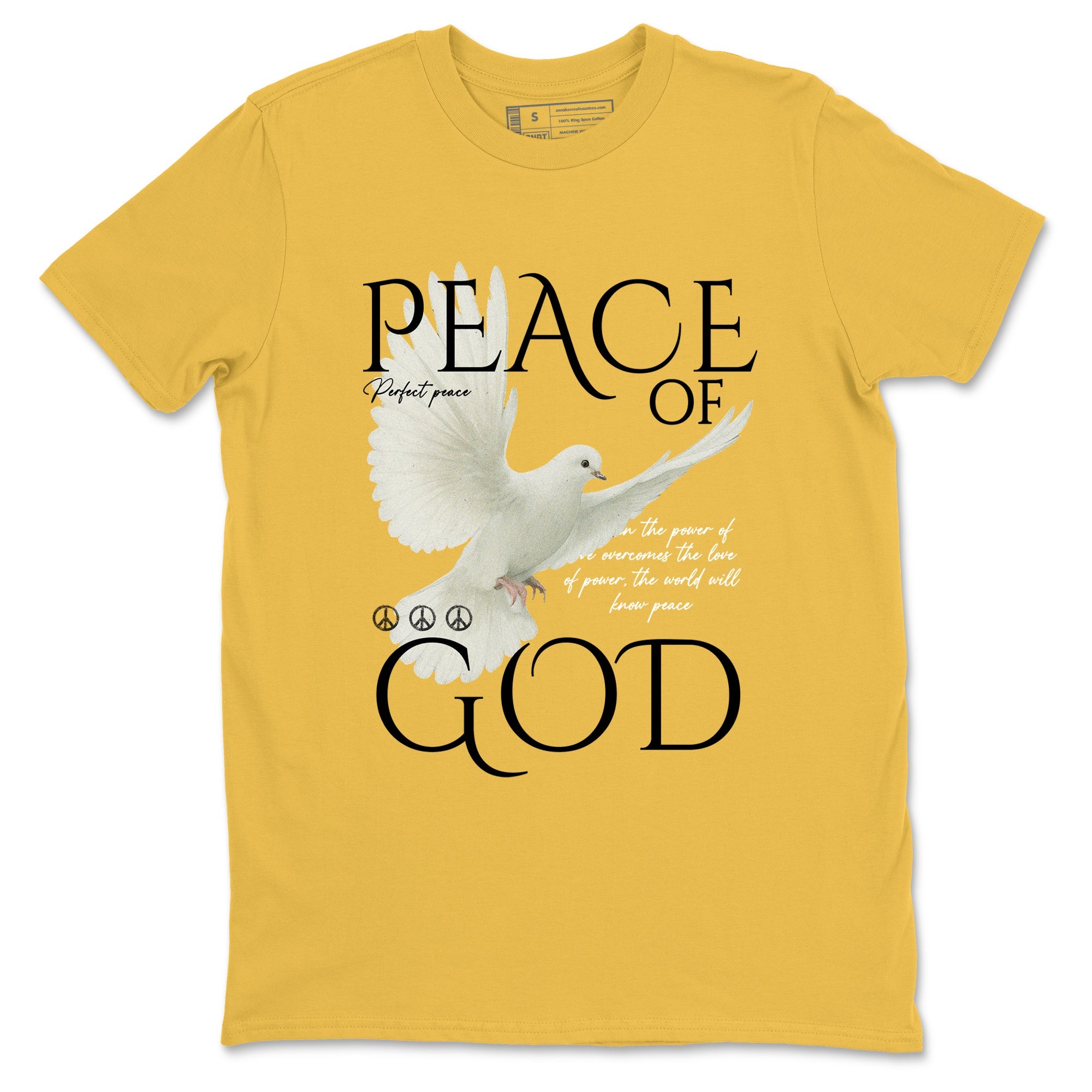 Sneaker match tees – Sneaker Tees To Match Air Jordan 5 Tokyo Shoes – Peace of God Tee Daisy 2
