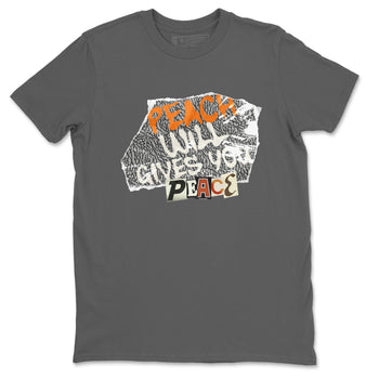 3s Georgia Peach shirt to match jordans Peach Will Gives You Peace sneaker tees Air Jordan 3 Georgia Peach SNRT Sneaker Release Tees unisex cotton Cool Grey 2 crew neck shirt