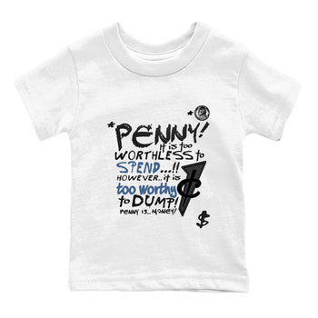 Sneaker Threads – Sneaker Tees To Match Air Foamposite One Carbon Fiber – Penny Is Youth Graphic Tee White 2. Perfect for Jordan releases 2025 colorways.