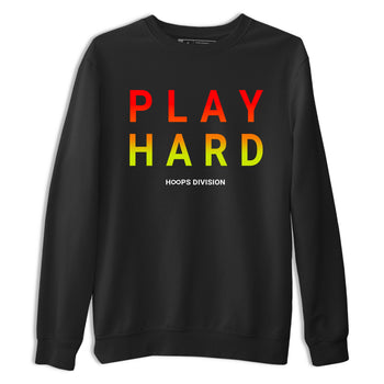 Sneaker Threads – Sneaker Tees To Match Nike JA 3 Under The Christmas Tree – Play Hard Graphic Tee Black 2. Perfect for Jordan releases 2025 colorways. Perfect for Ja Morant sneaker releases and Christmas 2025 colorways.