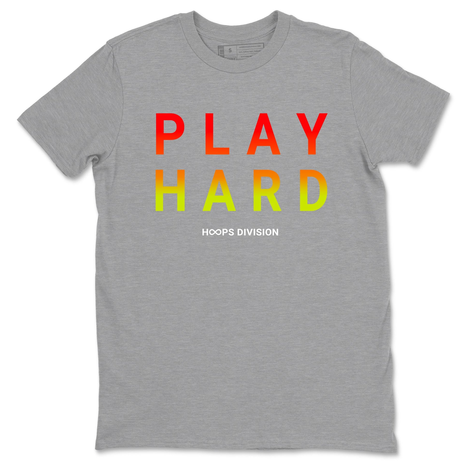Sneaker Threads – Sneaker Tees To Match Nike JA 3 Under The Christmas Tree – Play Hard Graphic Tee Heather Grey 2. Perfect for Jordan releases 2025 colorways. Perfect for Ja Morant sneaker releases and Christmas 2025 colorways.