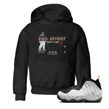 Foams One Jin shirts to match jordans Power Is Everything sneaker match tees Air Foamposite One Jin match shoes to clothes SNRT Sneaker Tees Youth Baby Black 1 tee