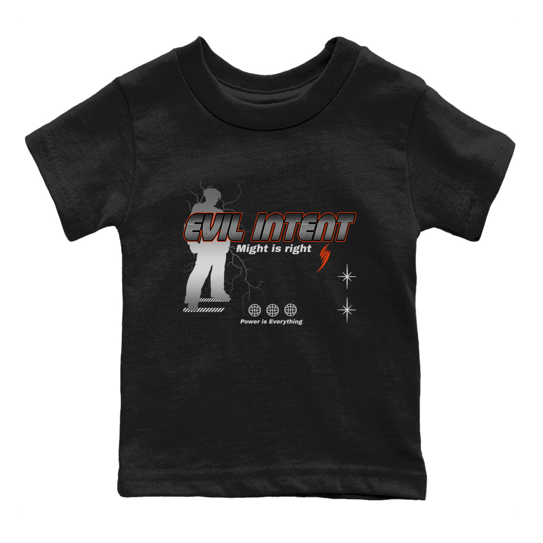 Foams One Jin shirts to match jordans Power Is Everything sneaker match tees Air Foamposite One Jin match shoes to clothes SNRT Sneaker Tees Youth Baby Black 2 tee