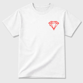 Pressure Makes Diamonds sneaker match t-shirt styled to complete your fit with the Air Max 90 Infrared sneakers, double side graphic tee.