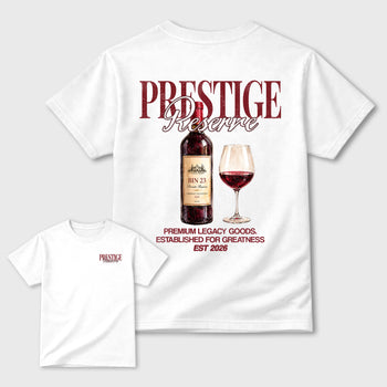 Prestige Graphic T-Shirt sneaker match tee designed for the 3s Burgundy Crush, featuring coordinated color options for a perfect streetwear match. White shirt.