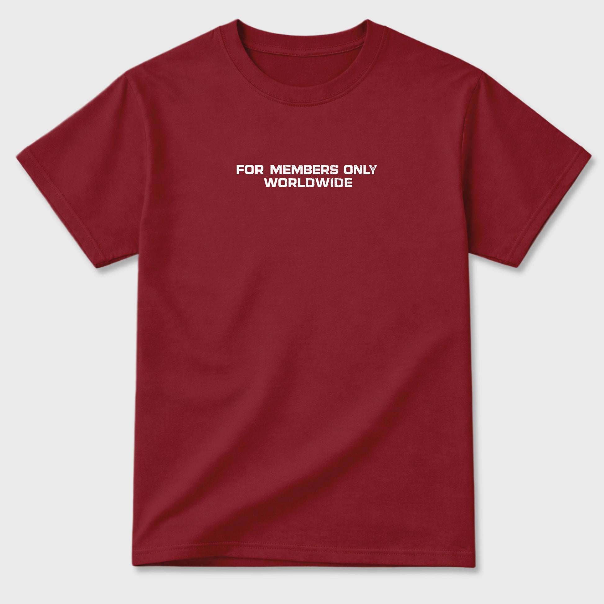 Property of Secret Graphic T-Shirt sneaker match tee designed for the 3s Burgundy Crush, featuring coordinated color options for a perfect streetwear match. Cardinal shirt.