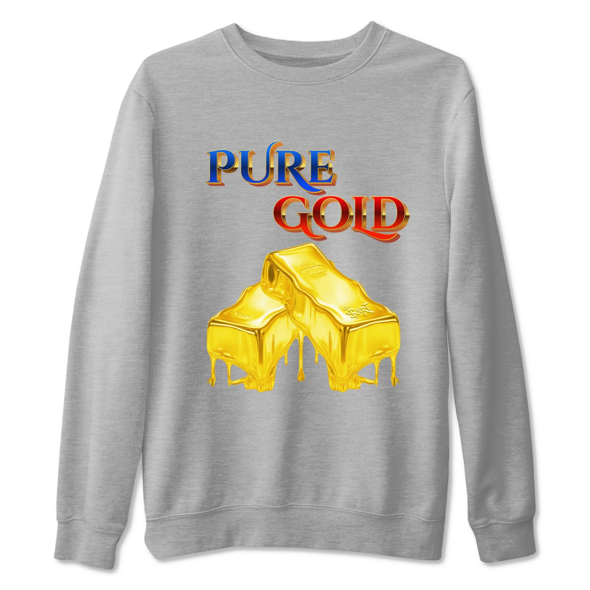 AJ1 Travis Scott Canary shirt to match jordans Pure Gold sneaker tees Air Jordan 1 Travis Scott Canary SNRT Sneaker Release Tees unisex cotton Heather Grey 2 crew neck shirt