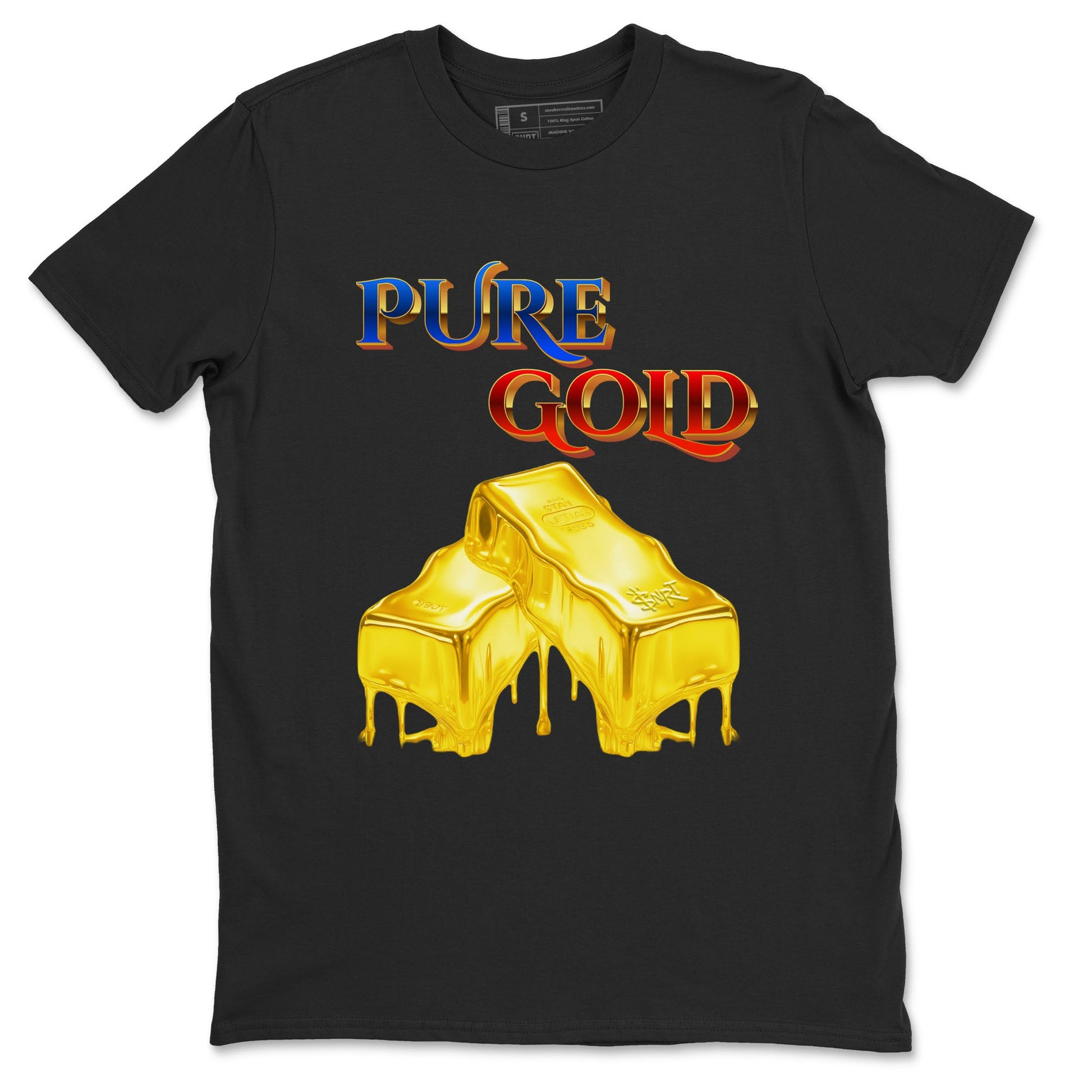 AJ1 Travis Scott Canary shirt to match jordans Pure Gold sneaker tees Air Jordan 1 Travis Scott Canary SNRT Sneaker Release Tees unisex cotton Black 2 crew neck shirt