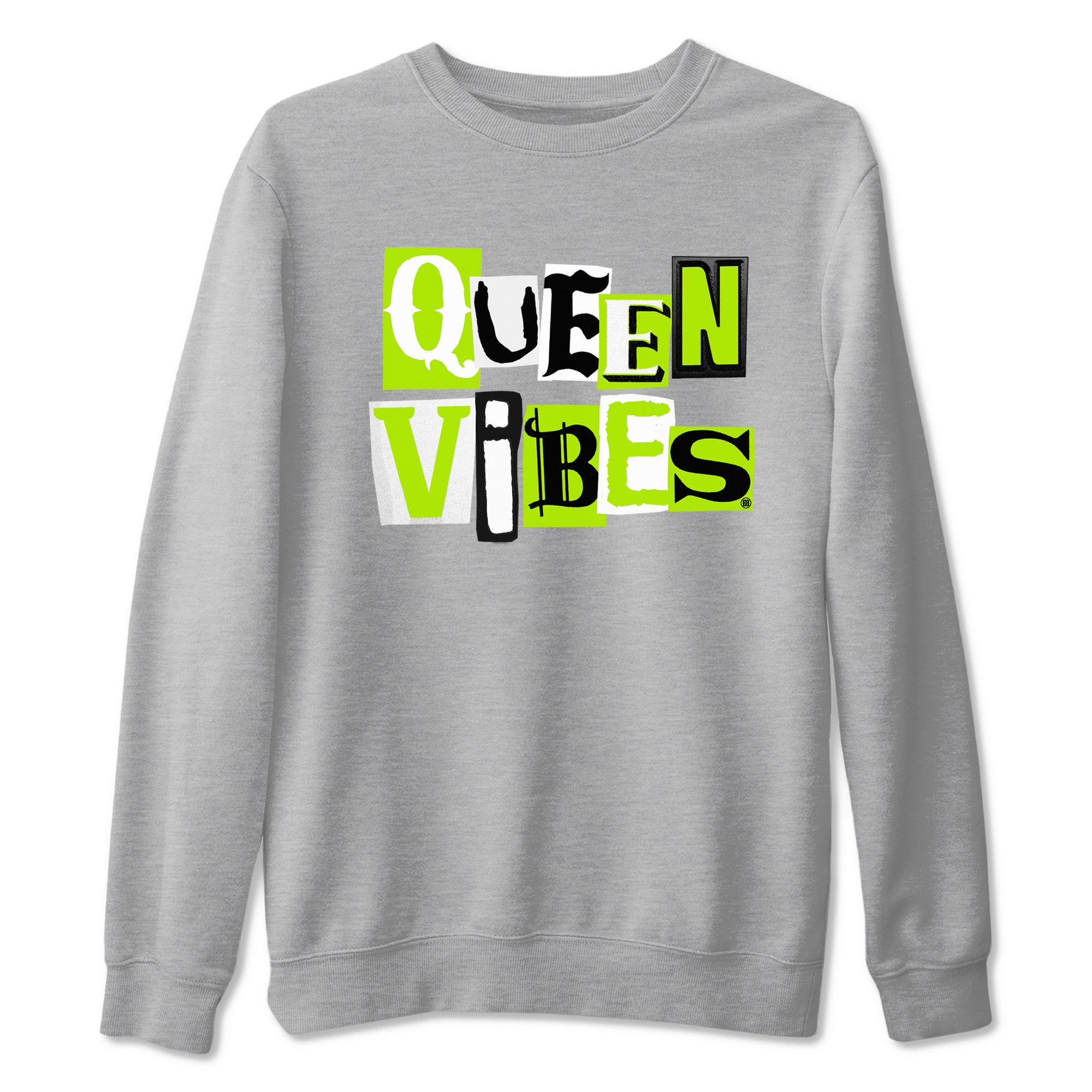 Foams One Black Volt best t shirts to wear with jordans Queen Vibes sneaker match tees Air Foamposite One Black Volt match shoes to clothes SNRT Sneaker Tees unisex cotton Heather Grey 2 shirts