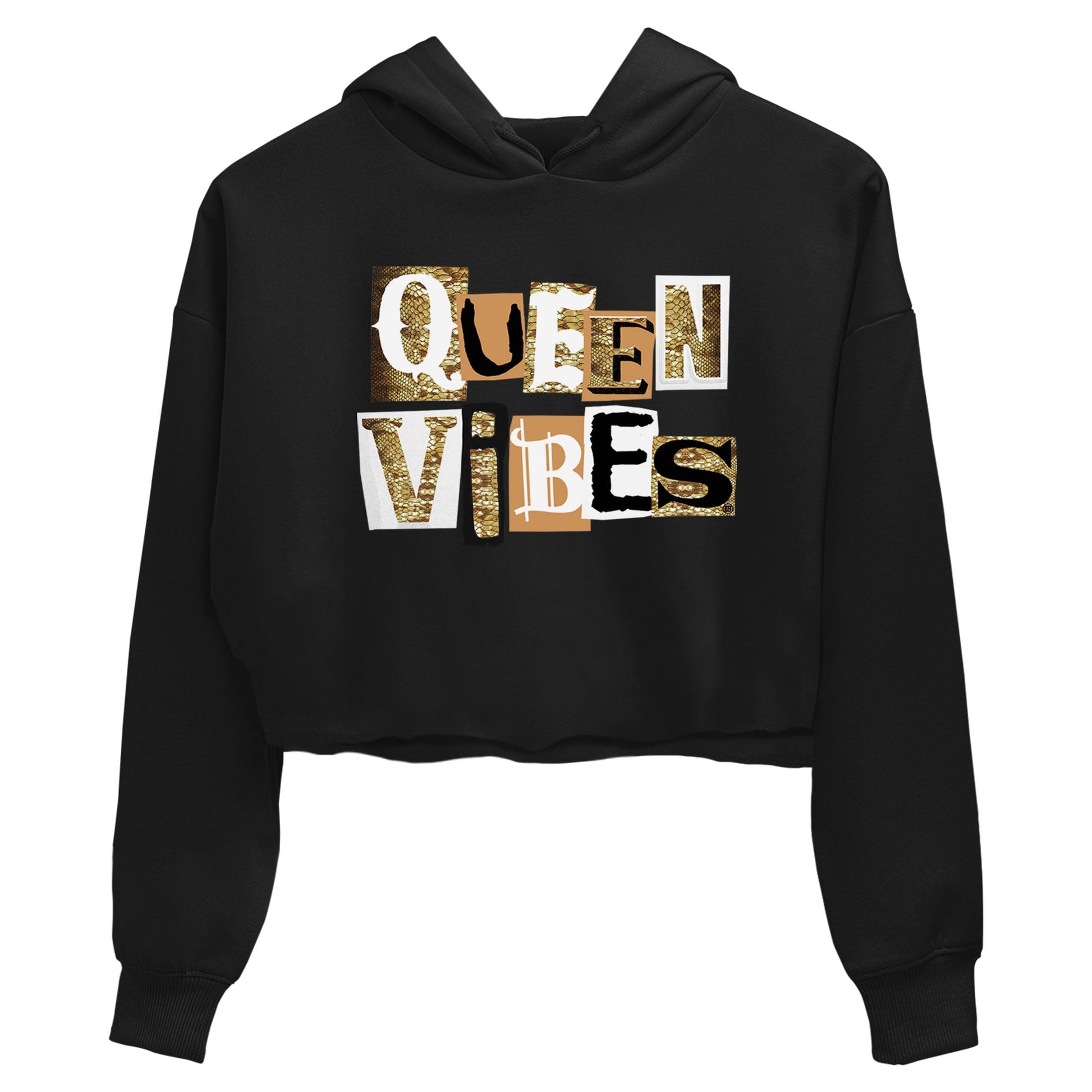 Air Force 1 Ivory Snake shirt to match jordans Queen Vibes sneaker tees Air Force 1 Ivory Snake SNRT Sneaker Release Tees Black 2 crop length shirt