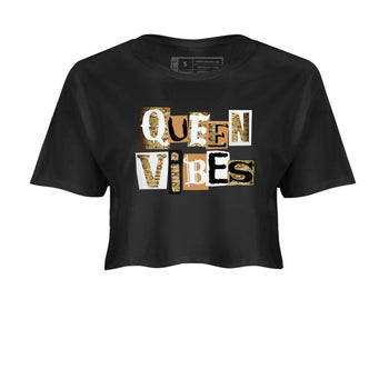 Air Force 1 Ivory Snake shirt to match jordans Queen Vibes sneaker tees Air Force 1 Ivory Snake SNRT Sneaker Release Tees Black 2 crop length shirt