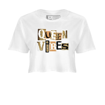 Air Force 1 Ivory Snake shirt to match jordans Queen Vibes sneaker tees Air Force 1 Ivory Snake SNRT Sneaker Release Tees White 2 crop length shirt